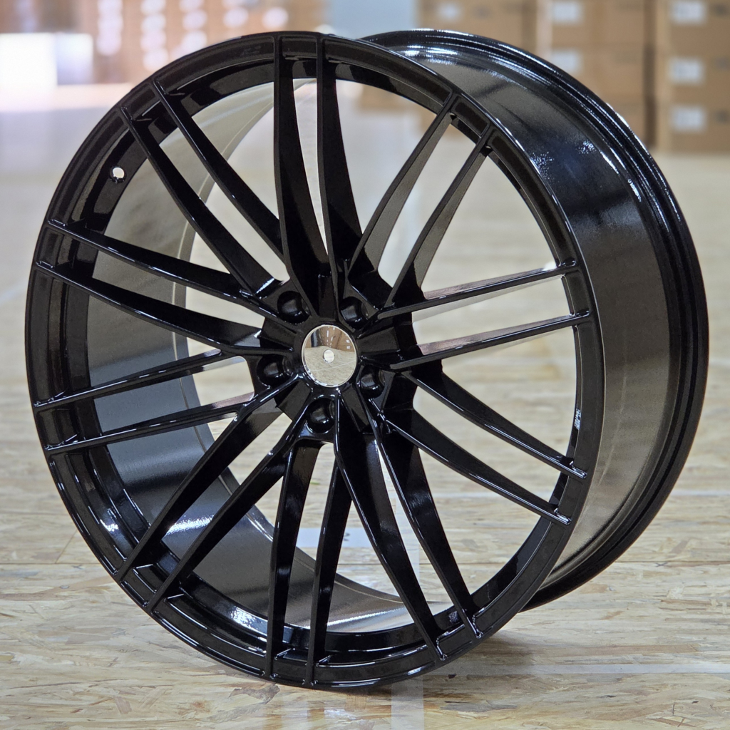 23X10 5X112 ET26 66.5 GLOSS_BLACK AUDI_0417 GENUINE FOR AUDI ET26