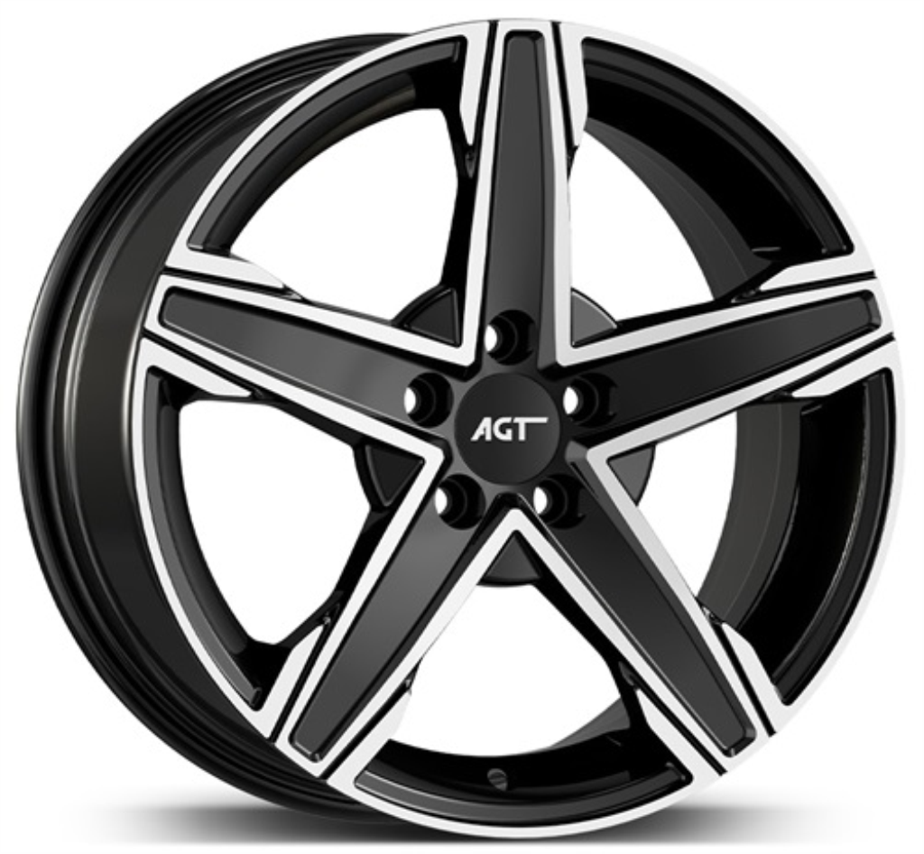 16X7 5X100 ET35 67.1 GLOSS_BLACK_DIAMOND 16256 GENUINE FOR MAK ITALY ET35