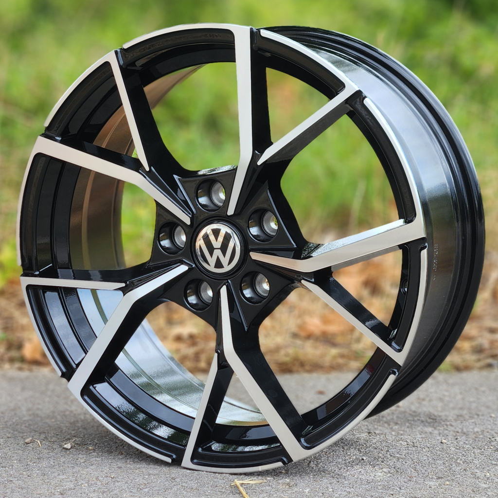 18X8 5X112 ET35 57.1 BMF VW R LINE 3112 GENUINE VW R LINE ET35
