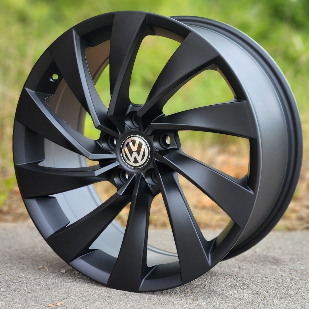 17X7.5 5X112 ET42 57.1 MATT BLACK VW ARTEON ROSARIO 5083 GENUINE FOR VW ARTEON ROSARIO ET42