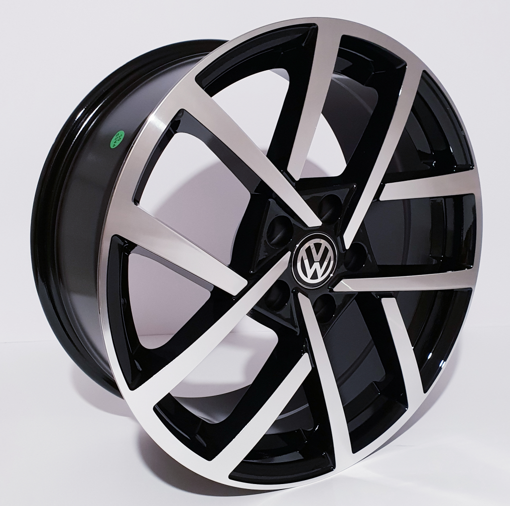 17X7.5 5X112 ET35 57.1 BK966 VW JURVA GENUINE FOR VW GOLF 7 ET42