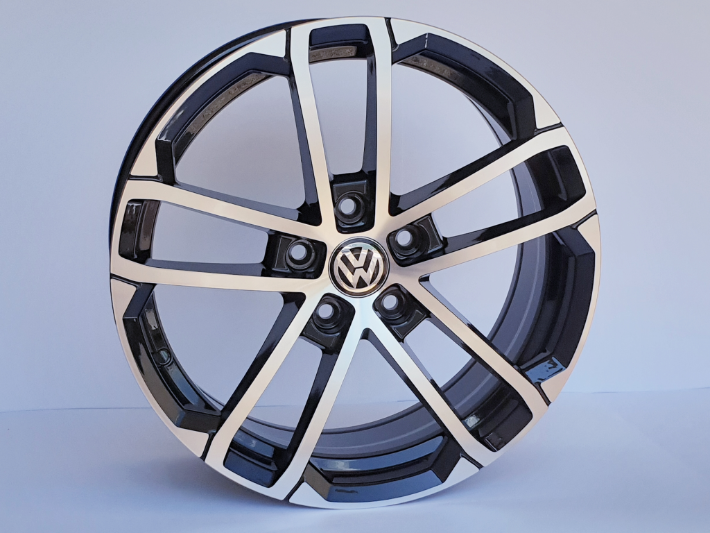 18X8 5X112 ET45 57.1 VW GOLF VII GTD NOGARO BK983 GENUINE FOR VW GOLF VII GTD ET45