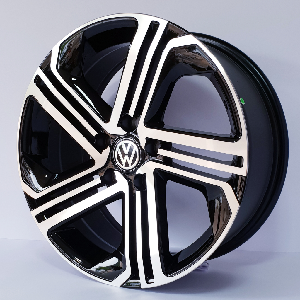 18X8 5X112 ET45 57.1 BMF TWIST R400 5156 GENUINE FOR GOLF R400 ET45