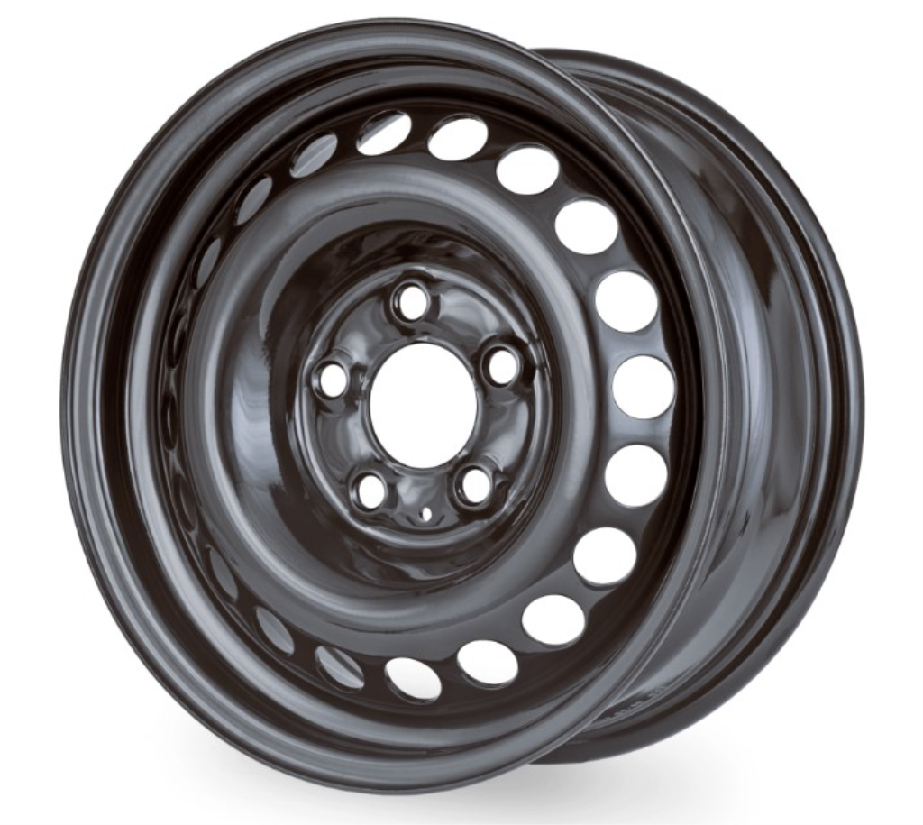 15X6 4X108 ET18 65.1 BLACK LT1238 Klasična čelična felga ET18