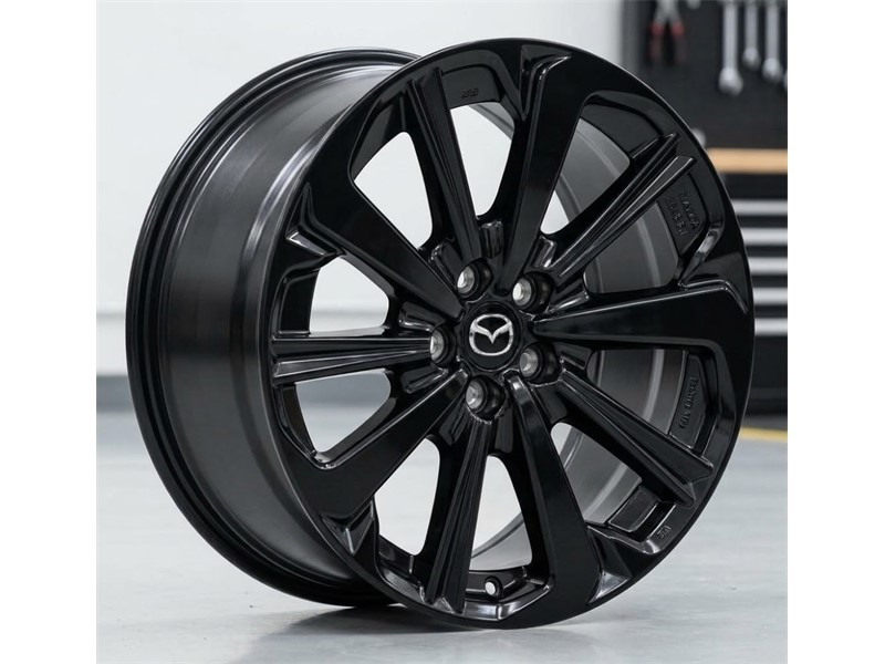 20X7.5 5X114.3 ET45 67.1 BLACK MAZDA_3523