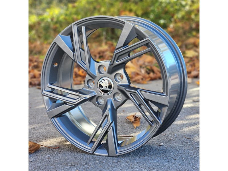 17X7.5 5X112 ET40 66.5 ANTHRACITE_GRAY ŠKODA_RS_5452