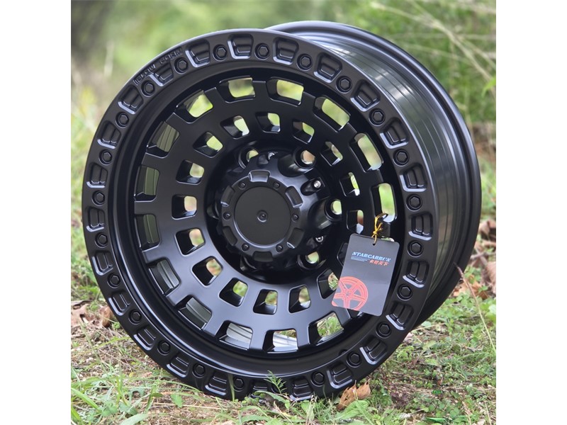 16X8 6X139.7 ET0 110 MATT_BLACK 4X4_603