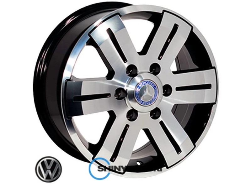 16X7 6X130 ET55 84.1 BMF BK562