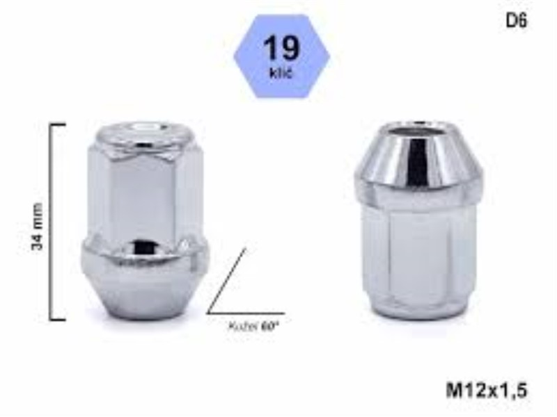 MATICA 12X1.5X34GL19 KONUS