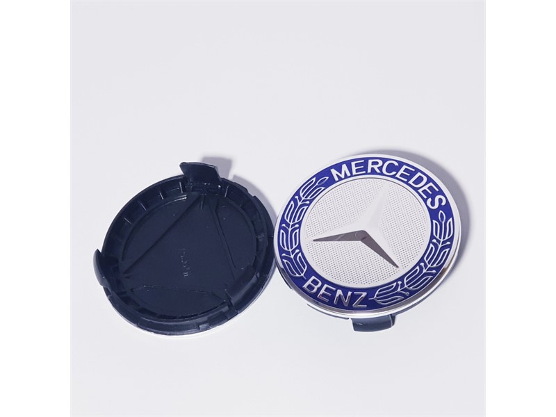 POKLOPAC SA LOGOM MERCEDES 75MM PLAVI