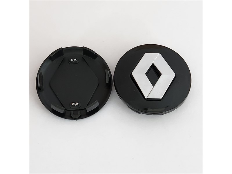 POKLOPAC SA LOGOM RENAULT 60MM CRNI