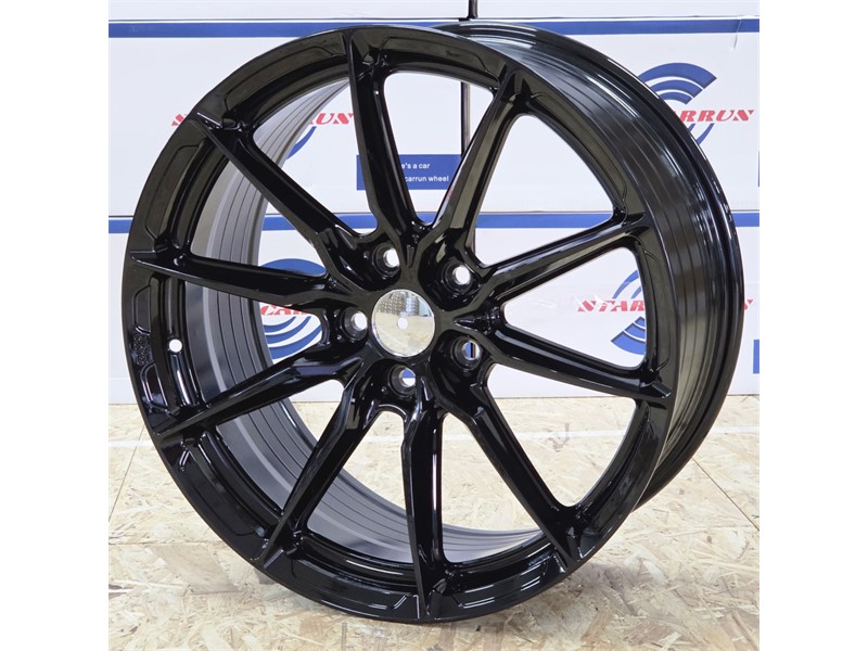 19X8.5 5X108 ET35 73.1 BLACK JAPAN_RACING_JR37_XF066
